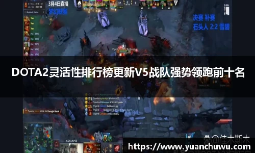 DOTA2灵活性排行榜更新V5战队强势领跑前十名